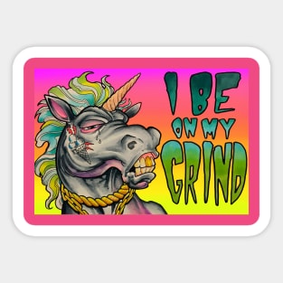 Unicorn Grind Sticker